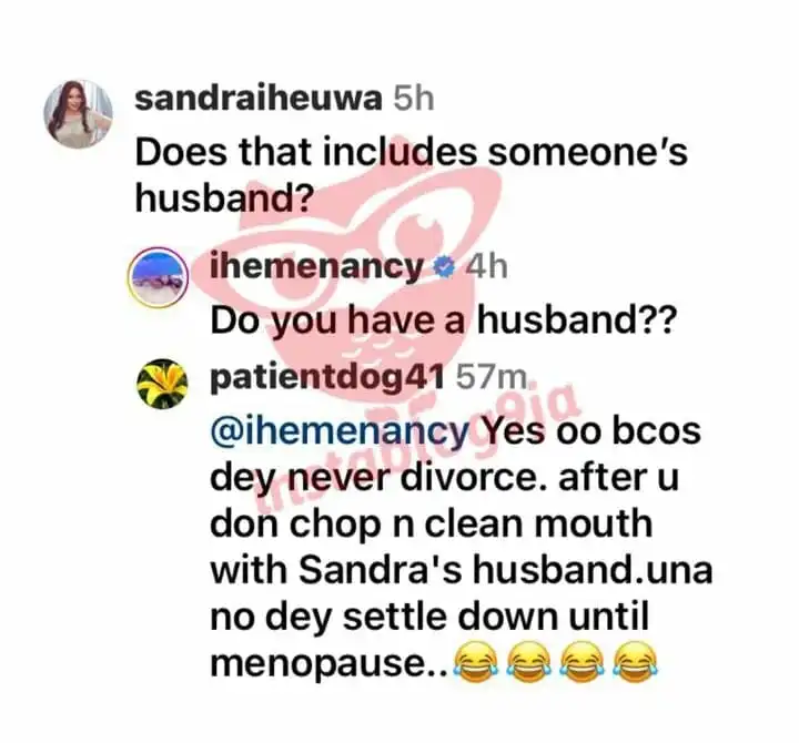 Sandra Iheuwa accuses Iheme Nancy of sleeping with her estranged husband Kemi Filani blog min