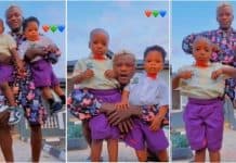 “DNA is needed bro” – Mixed reactions trail video of Portable with two sons (Video)