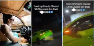 “He no even send them” – Reactions as men give Wizkid hot chase after spotting him in his Lamborghini