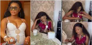 Mixed reactions as comedienne, Kiekie drinks her own ‘milk’, accompanies it with bread