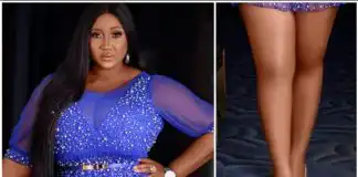 “Editing don comot your knee” – Judy Austin gets trolled over error in new photo