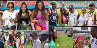 AGN Health week: Luchy Donalds, Destiny Etiko, others storm Asaba stadium; participate in sporting activities