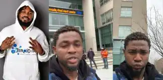 Slimcase, others express worry as Omah Lay rants about ex-lover on US street