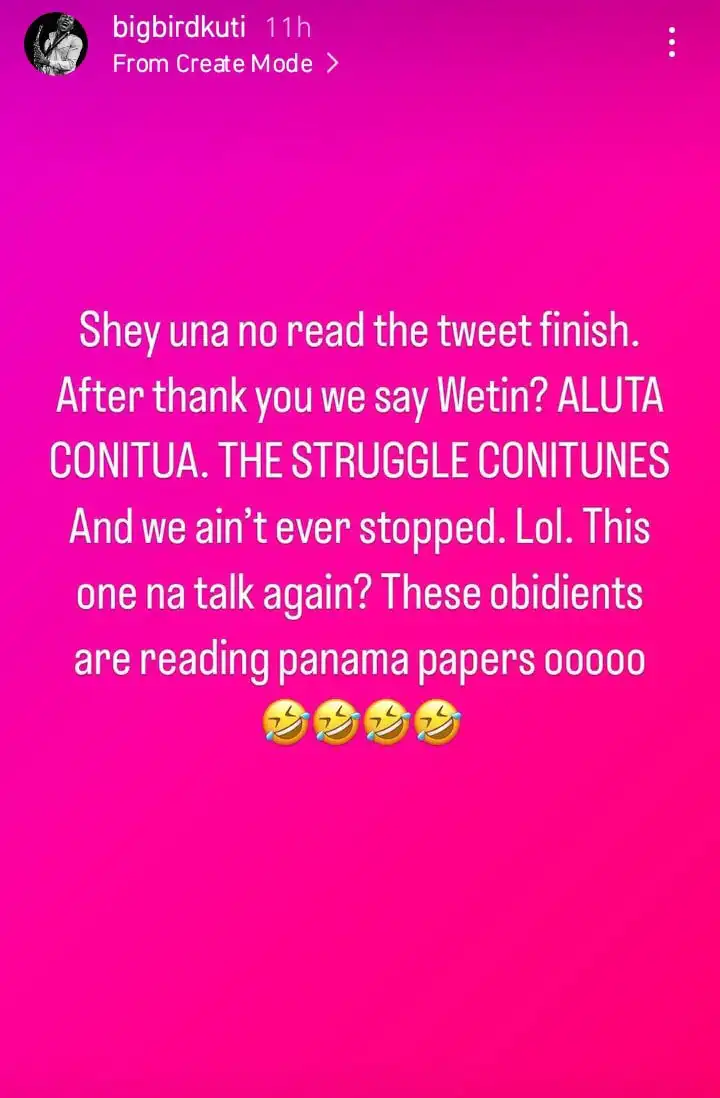 These Obidients are reading panama papers Seun Kuti Kemi Filani blog min