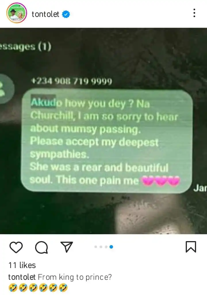 Tonto Dikeh slams Olakunle Churchill for being a dead beat father Kemi Filani blog min