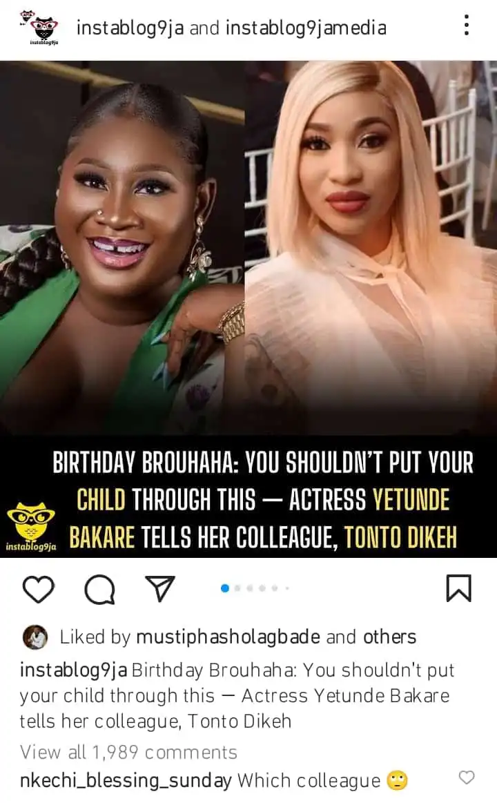 Which colleague Nkechi Blessing shade Yetunde Bakare Kemi Filani blog min