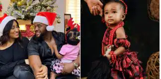 “God instructed me at the age of 17 years not to reveal her face till she turns one” Williams Uchemba marks daughter’s birthday