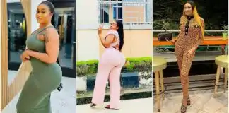 Person wey no get nyash – Sarah Martins concurs, laughs as lady shades May Edochie