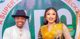 Tonto Dikeh Breaks Silence After ADC Lost in the Rivers State Governorship Election