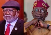 CJN Ariwoola disguises on wheelchair in London hotel for secret meeting with Bola Tinubu