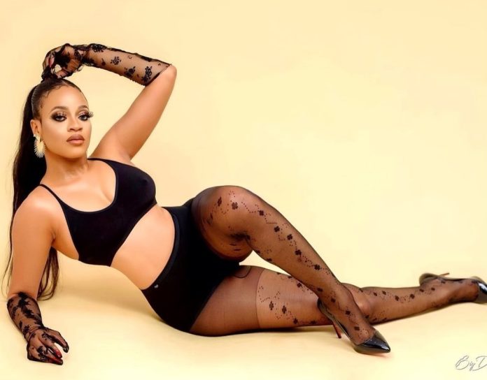 Actress Ugegbe Ajaelo Causes A Stir With New Photos Of Herself In Two-piece Outfit