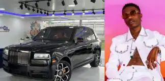 Singer Wizkid splashes over N600m on new Rolls-Royce Cullinan