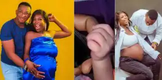 Actor Sesan Alabi welcomes first child with wife, 6 years after waiting