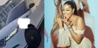 Actress Uche Montana splurges millions on brand new Range Rover