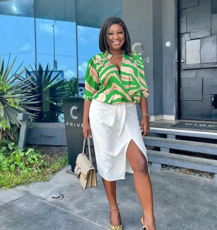 Fans Gush Over 39-Year-Old Actress, Yvonne Jegede As She Steps Out In Gorgeous Outfit