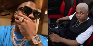 Boy Spyce chastises his fan for rating him higher than Davido