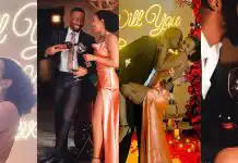 Excitement as BBNaija’s Saga and Nini get engaged (Photos and Video)