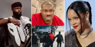 It’s Don Jazzy again – Yomi Casual, others react as Cops arrest man who showed up at Rihanna’s to propose
