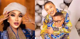 Mother’s Day: Tonto Dikeh shares heartfelt note signed by her son, King Andre