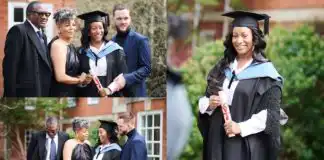 DJ Cuppy graduates from Oxford, shares moments with her parents, lover from the ceremony