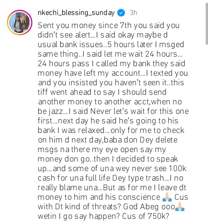 Nkechi Blessing calls out scammer Kemi Filani blog min