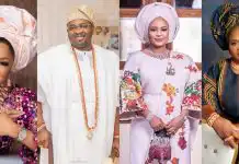 Oba Elegushi proudly shows off