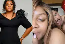 Double celebration for Omotola Ekeinde as she celebrates 27th wedding anniversary and husband’s birthday with steamy photo