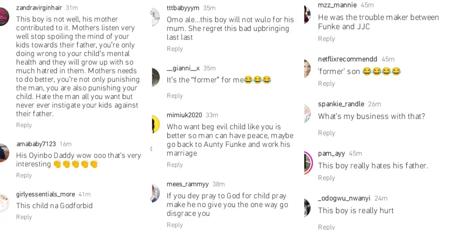 Reactions as JJC Skillzs son disowns him Kemi Filani blog min 1536x768 1