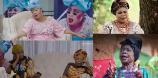 “She dey fear Nollywood witches” – Bimbo Ademoye’s comic video with Abeni Agbon and Iya Gbonkan stirs humor