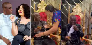 Video of moment Kwam 1 turned down wife’s kiss at his birthday party divides netizens