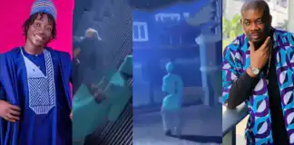 Drama as DJ Chicken storms Don Jazzy’s Mavin Headquarters at night, demands to see him in viral video