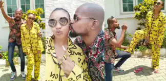 Uche Maduagwu visits long-time Celebrity crush Tonto Dikeh, shares his experience at her mansion
