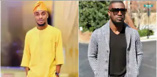 Lagos Elections: “Fix your career and leave my father alone” – MC Oluomo’s son, King Westt blasts Peter Okoye