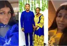 “Keeping a handsome man like him is…” – Queen Nwokoye reacts to Frank Artus’ warning to age-shamers