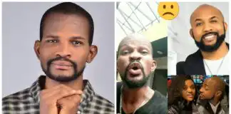 “Banky W would have won the 2023 Election if he had given generously to charity like Davido” Uche Maduagwu reveals why Banky W lost (video)