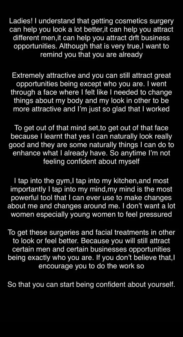 You dont need cosmetics surgery ti attract men and business opportunities Ronke Tiamuyi Kemi Filani blog min
