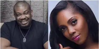 “Don Jazzy dey enter my eye” – Tiwa Savage gushes over new video of Mavin Boss
