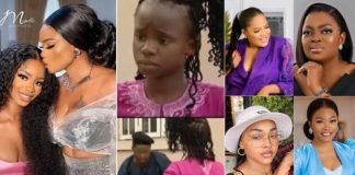 Old movie clip of Iyabo Ojo’s daughter sparks reactions from actors