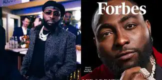 Davido brags as he graces the cover of Forbes