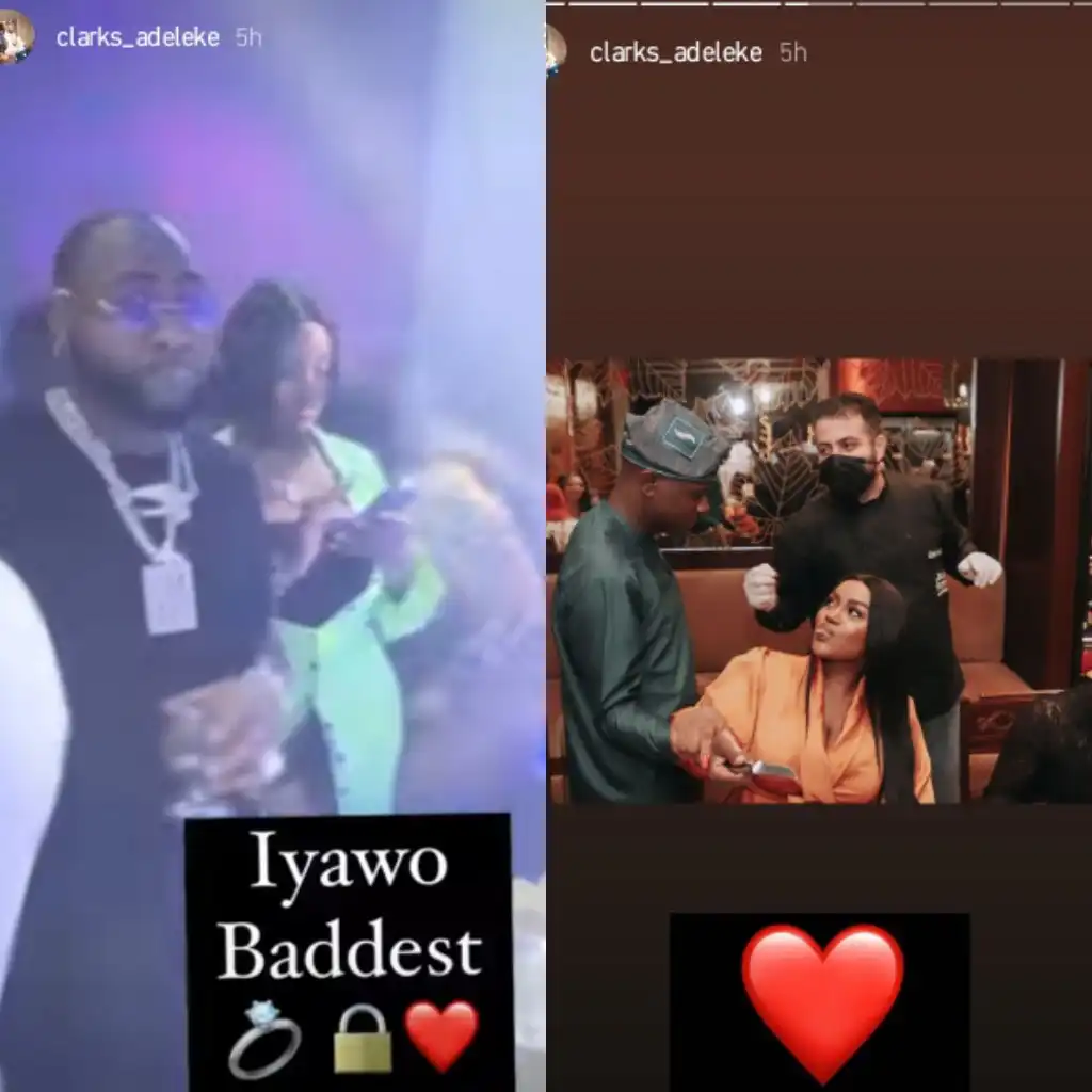 Iyawo baddest Clarks Adeleke celebrates Chioma Rowlands 28th birthday