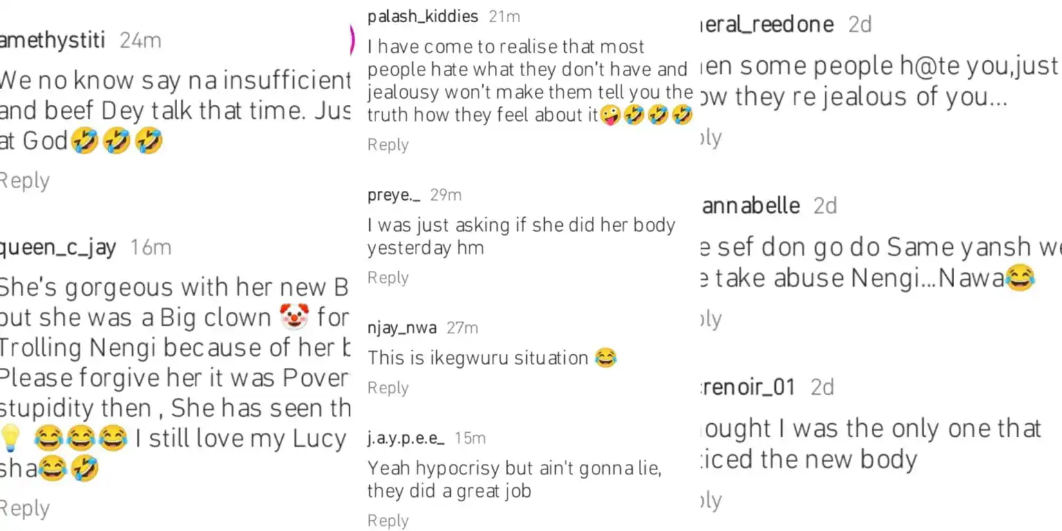 Lucy Edet sparks surgery rumours Kemi Filani blog min 1536x768 1