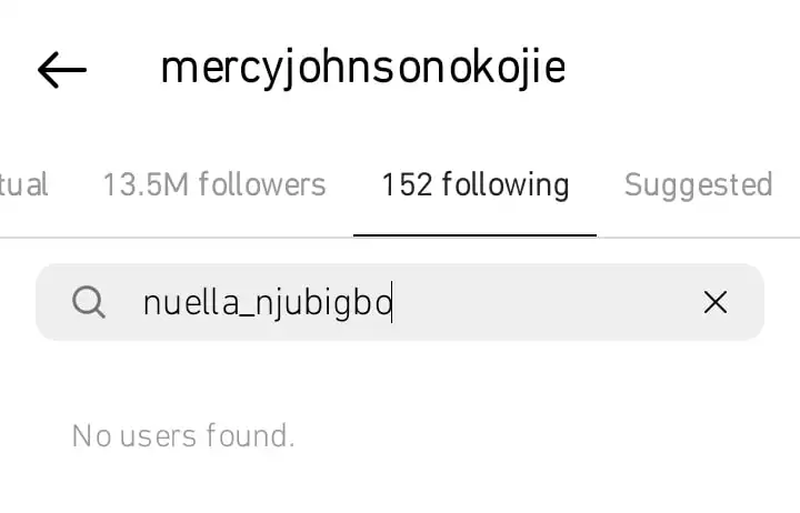 Mercy Johnson unfollows Nuella Njubigbo Kemi Filani blog min