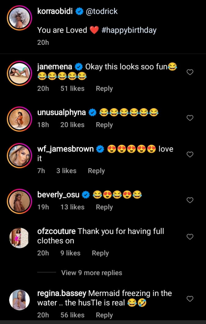 Phyna, others laugh hard over Korra Obidi’s funny encounter with friends and a ‘Mermaid’ at US party (Video) 1 Screenshot 2023 04 06 143228