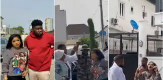 “Me and you get brezz” – Bobrisky defends self after lady accused him of impregnating her in prank video