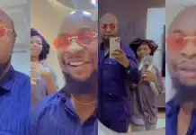 “Married people rock” Skitmaker MC Lively makes new revelation about Taaooma’s personal life as he storms her house (Video)