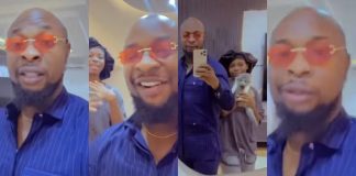 “Married people rock” Skitmaker MC Lively makes new revelation about Taaooma’s personal life as he storms her house (Video)