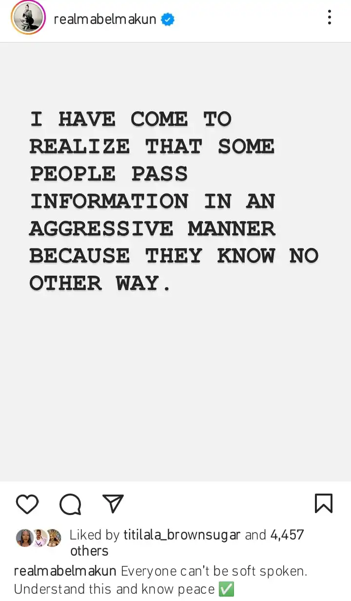 Some people pass information aggressively Mable Makun reacts to Ay and Basketmouth beef Kemi Filani blog min