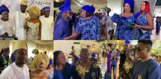 Fathia Balogun, Kunle Afod, Ayo Mogaji, others storm venue of Adeniyi Johnson’s twin christening