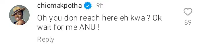 You don reach here Chioma Akpotha queries Uche Jombo Kemi Filani blog
