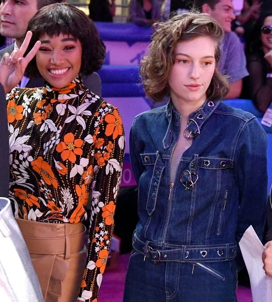 Amandla Stenberg with her Ex-Girlfriend (King Princess)
